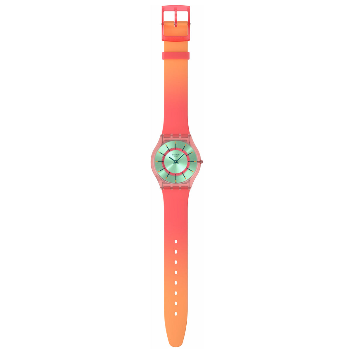 swatch スウォッチ 腕時計 メンズ レディース スキン SKIN MINTY MANGO DREAM SS08P111【2025 新作】