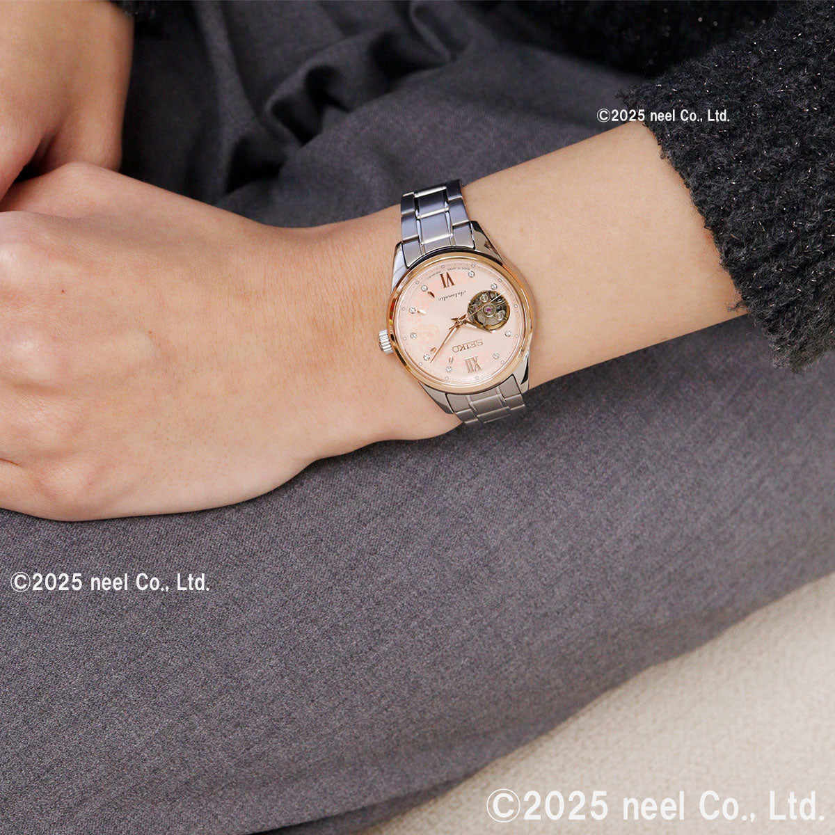 セイコー セレクション SEIKO SELECTION メカニカル 自動巻き 限定モデル 腕時計 レディース SSDE024 2026 SAKURA Blooming Limited Edition 逆さ桜【2026 新作】