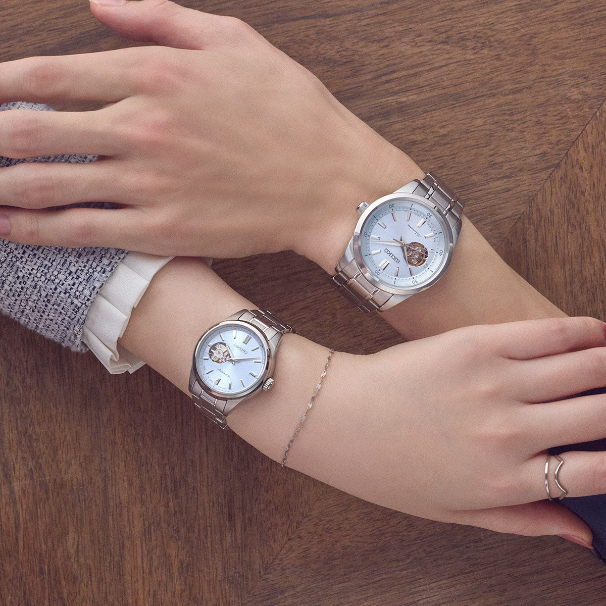 セイコー セレクション SEIKO SELECTION メカニカル 自動巻き 限定モデル 腕時計 レディース SSDE025 Spring 2026 Limited Edition 水色【2026 新作】