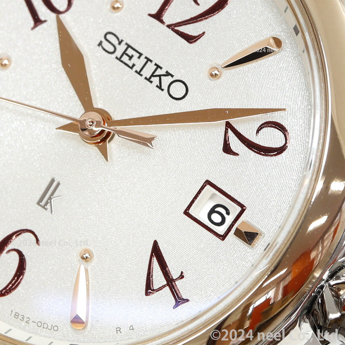 セイコー ルキア SEIKO LUKIA 電波 ソーラー 電波時計 腕時計 レディース Grow SSQW086 ピオニーホワイト PEONY WHITE【2024 新作】