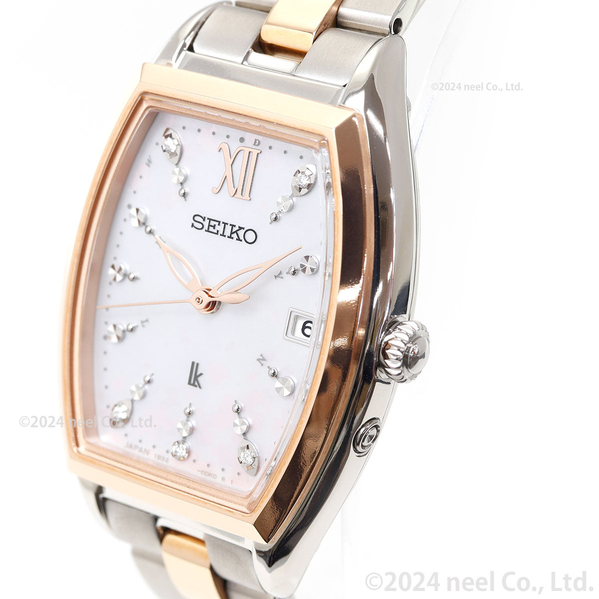 セイコー ルキア SEIKO LUKIA 電波 ソーラー 電波時計 限定モデル 腕時計 レディース SSQW088 Essential Collection 2025 SAKURA Blooming Limited Edition 桜花爛漫【2025 新作】