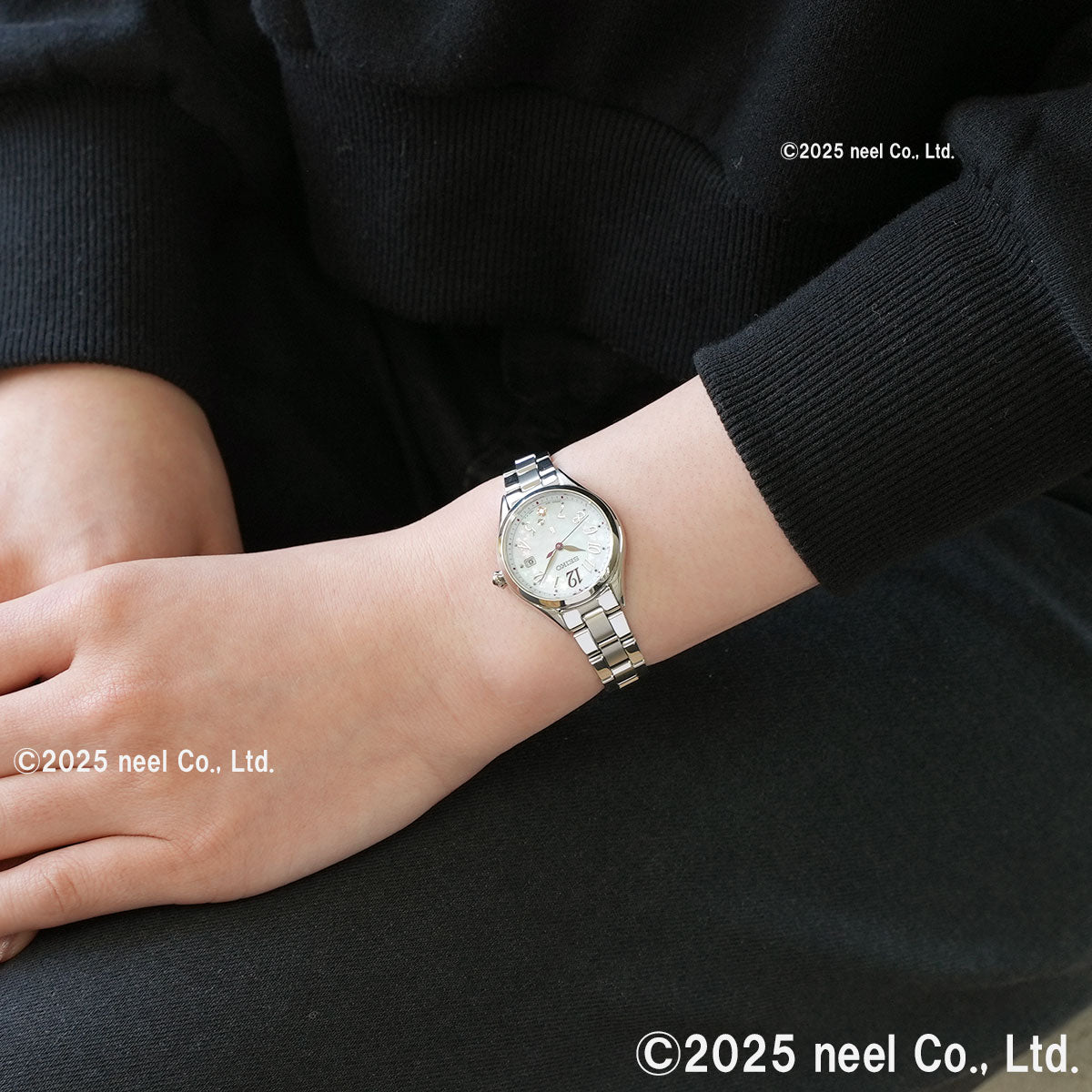 セイコー ルキア SEIKO LUKIA 電波 ソーラー 電波時計 腕時計 レディース Grow SSQW091 Flower Garden【2025 新作】