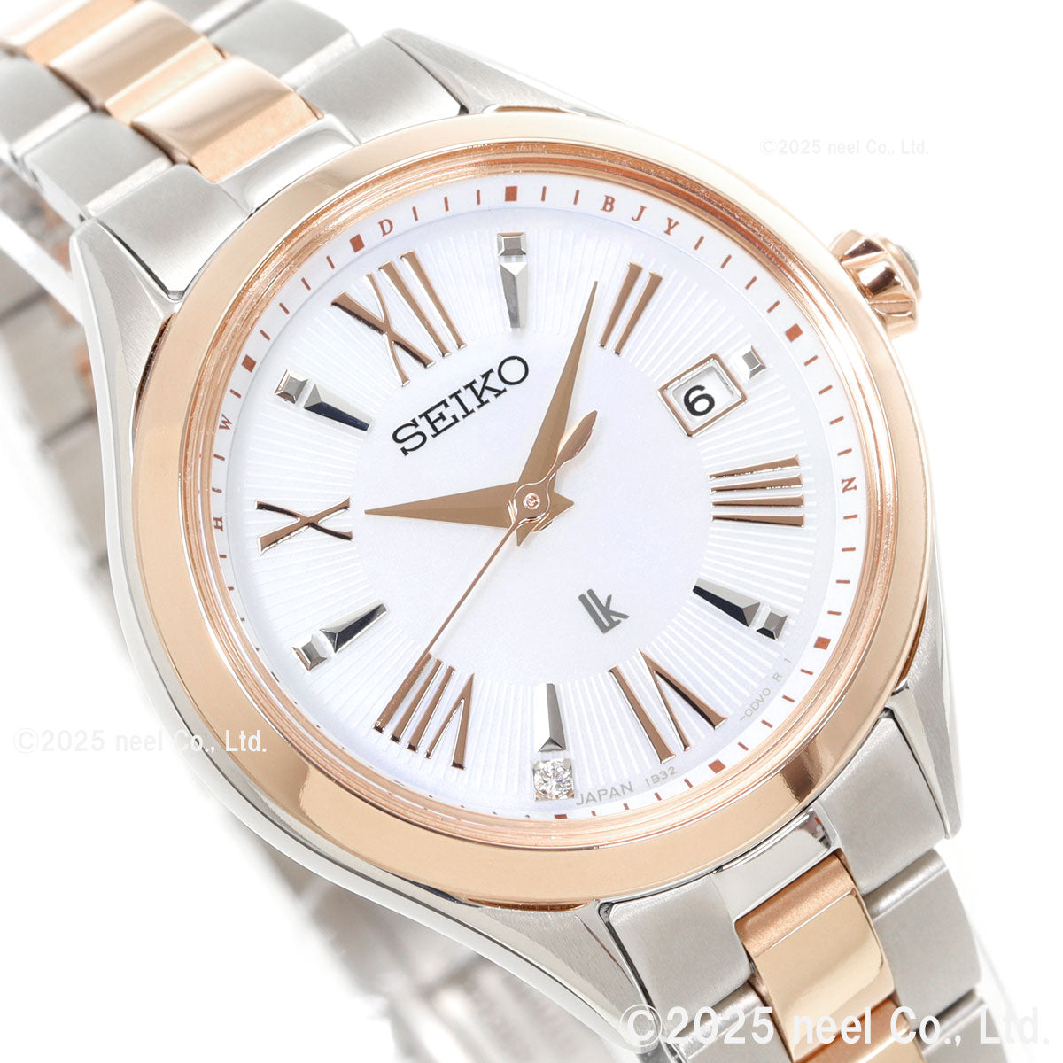 セイコー ルキア SEIKO LUKIA 電波 ソーラー 腕時計 レディース Grow SSQW096