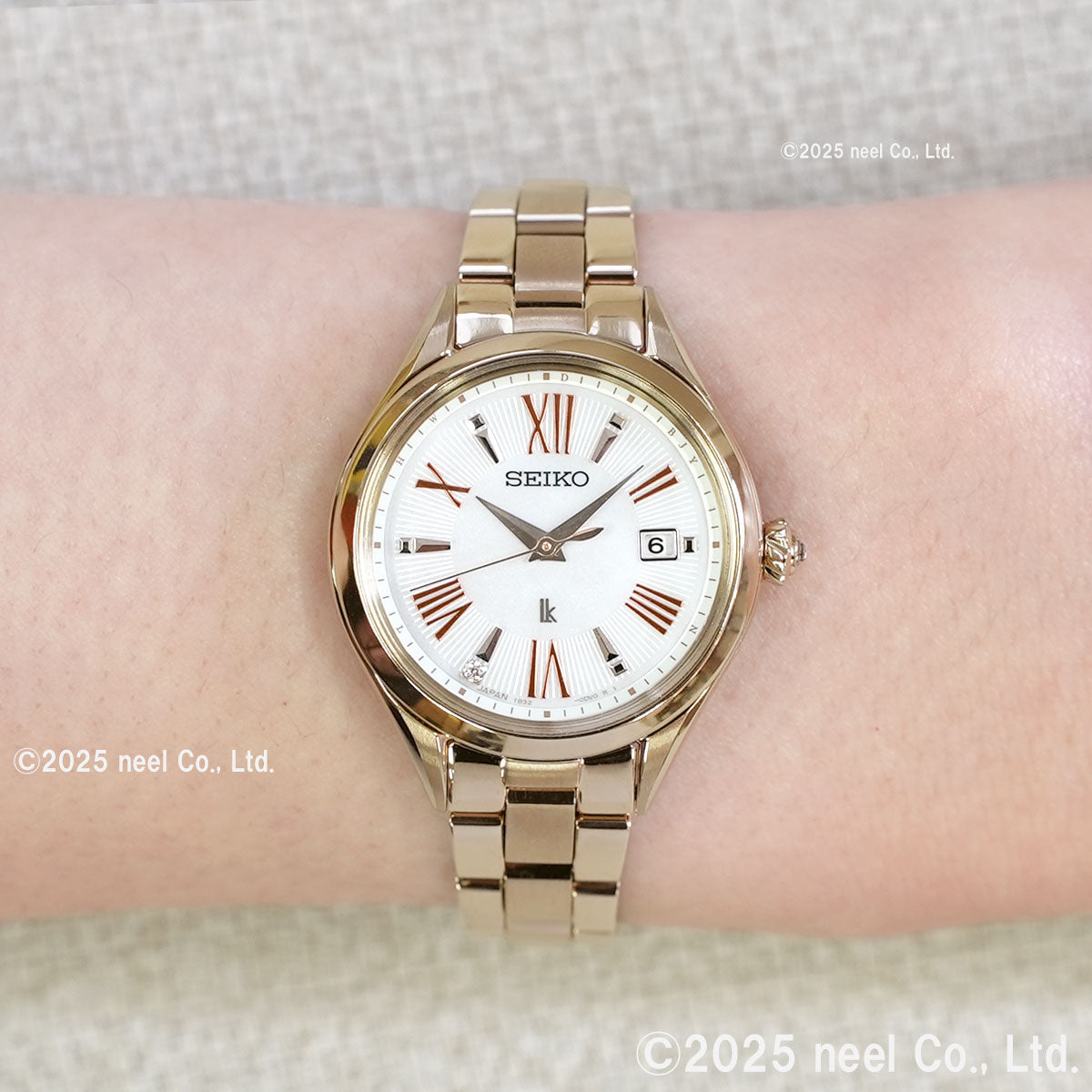 セイコー ルキア SEIKO LUKIA 電波 ソーラー 腕時計 レディース Grow SSQW098