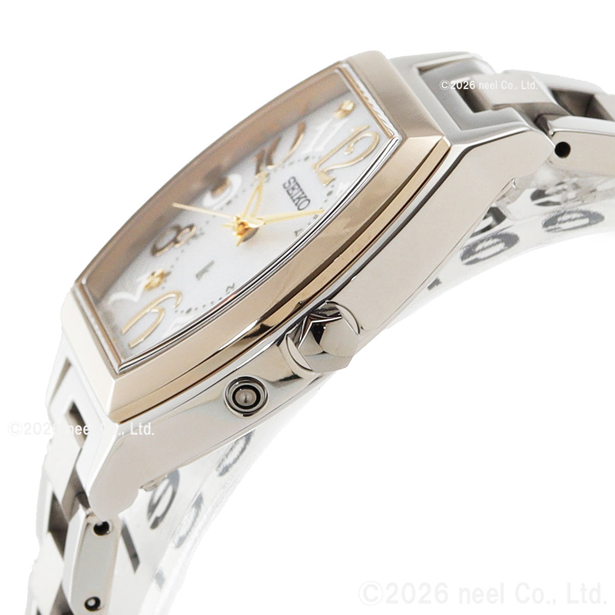 セイコー ルキア SEIKO LUKIA 電波 ソーラー 腕時計 レディース SSQW100 Happy Collection【2026 新作】