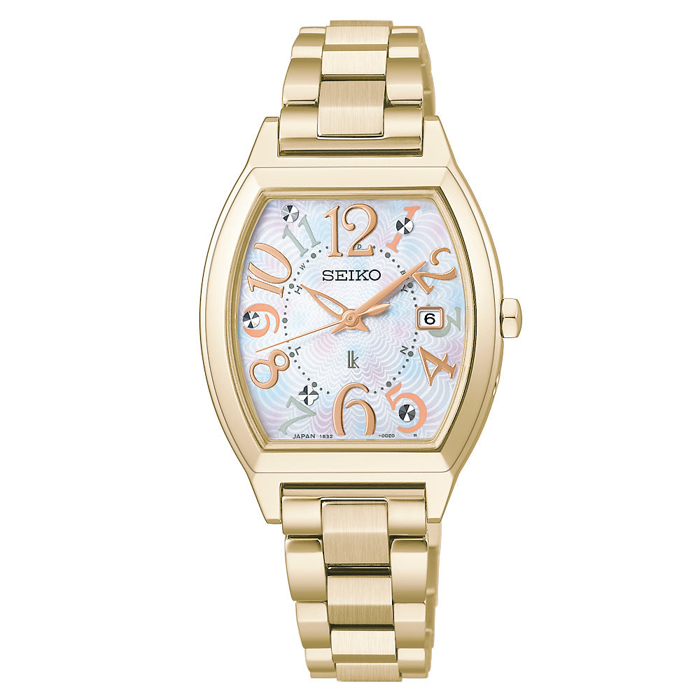 セイコー ルキア SEIKO LUKIA 電波 ソーラー 限定 腕時計 レディース SSQW104 Happy Collection Made With Liberty Fabric Limited Edition【2026 新作】