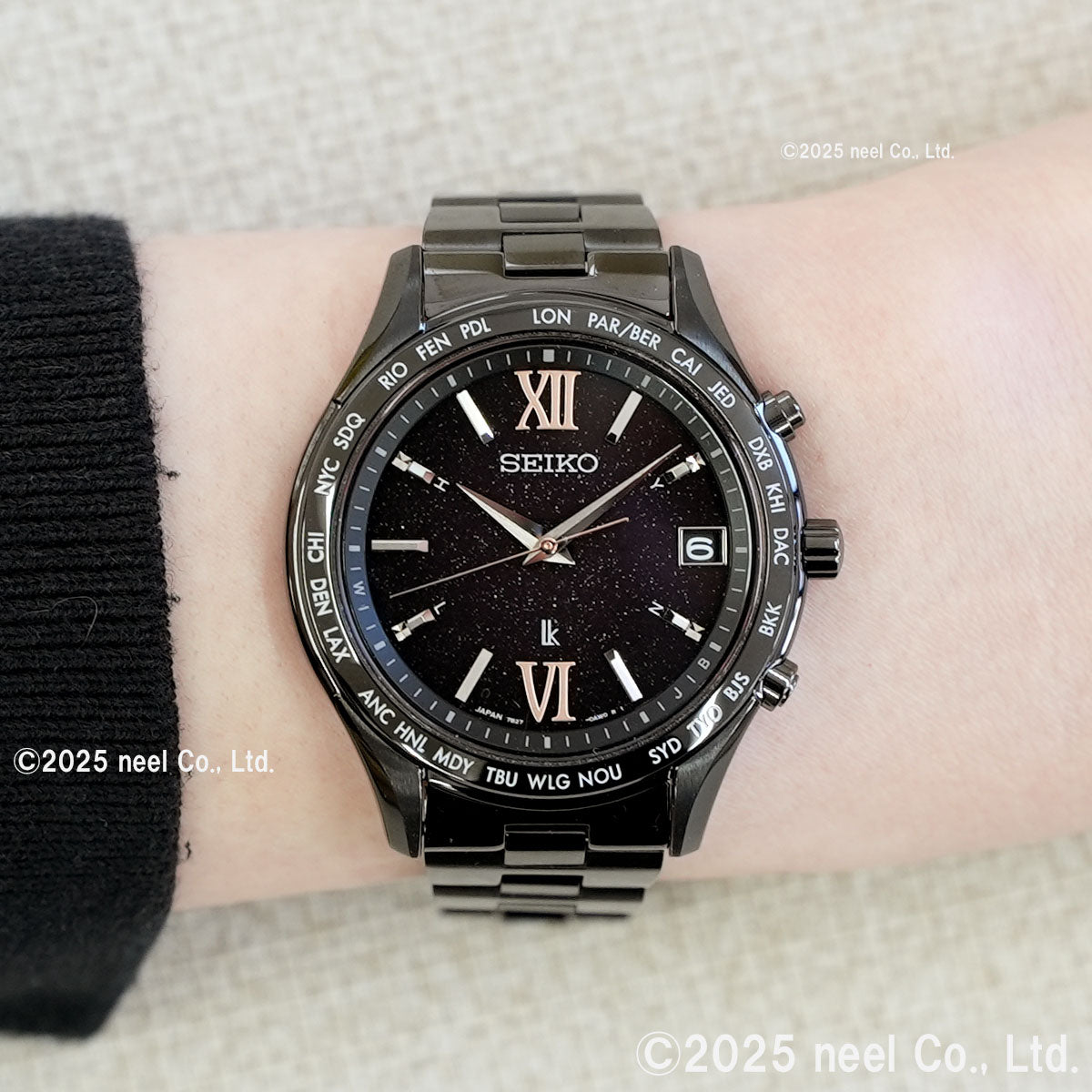 セイコー ルキア SEIKO LUKIA 電波 ソーラー 限定モデル 腕時計 メンズ SSVH037 Essential Collection【2025 新作】