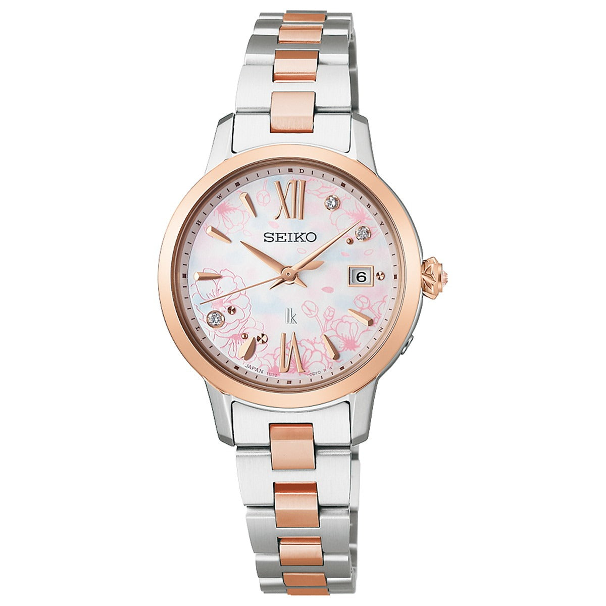 セイコー ルキア SEIKO LUKIA 電波 ソーラー 電波時計 限定 腕時計 レディース SSVW244 Essential Collection 2026 SAKURA Blooming 逆さ桜【2026 新作】