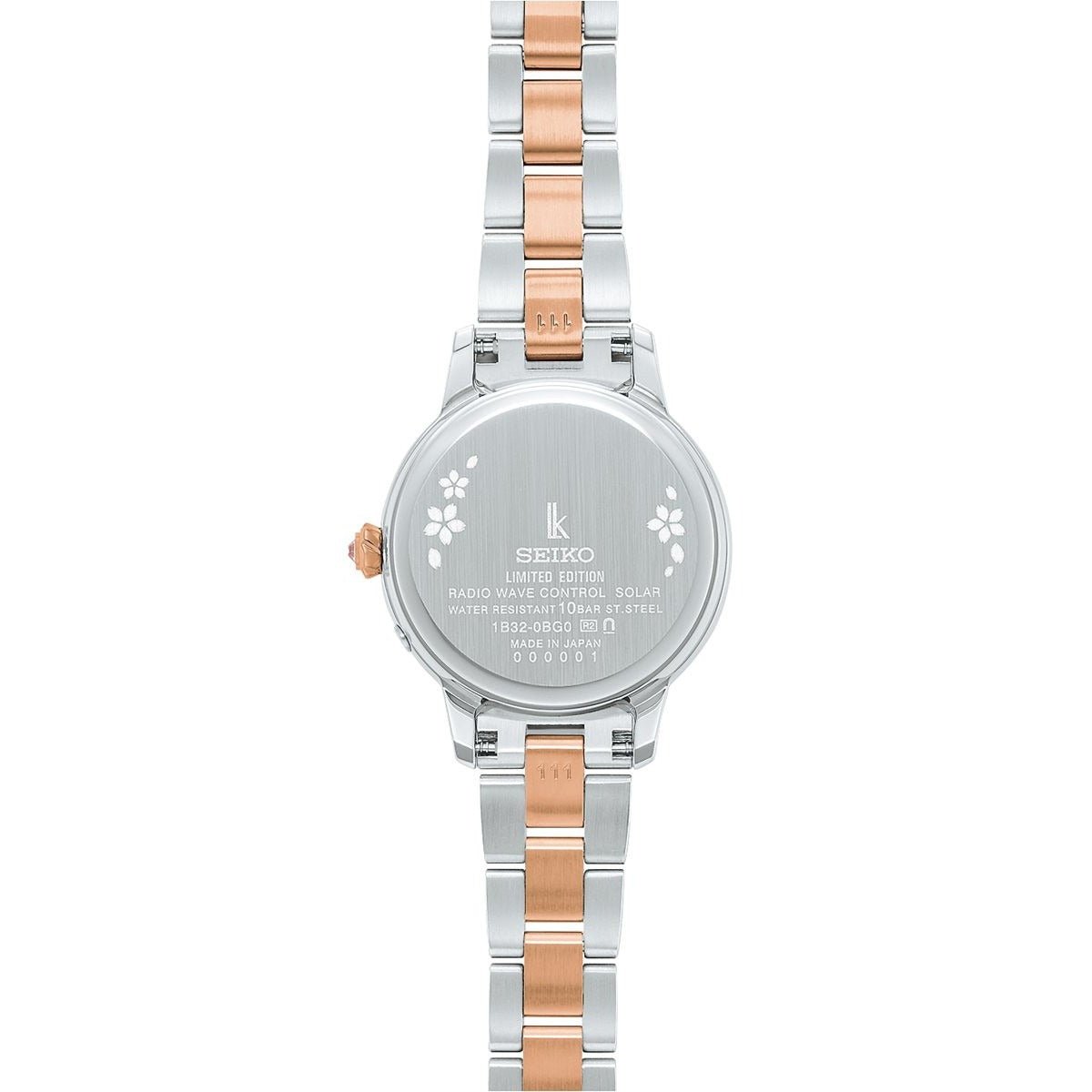 セイコー ルキア SEIKO LUKIA 電波 ソーラー 電波時計 限定 腕時計 レディース SSVW244 Essential Collection 2026 SAKURA Blooming 逆さ桜【2026 新作】