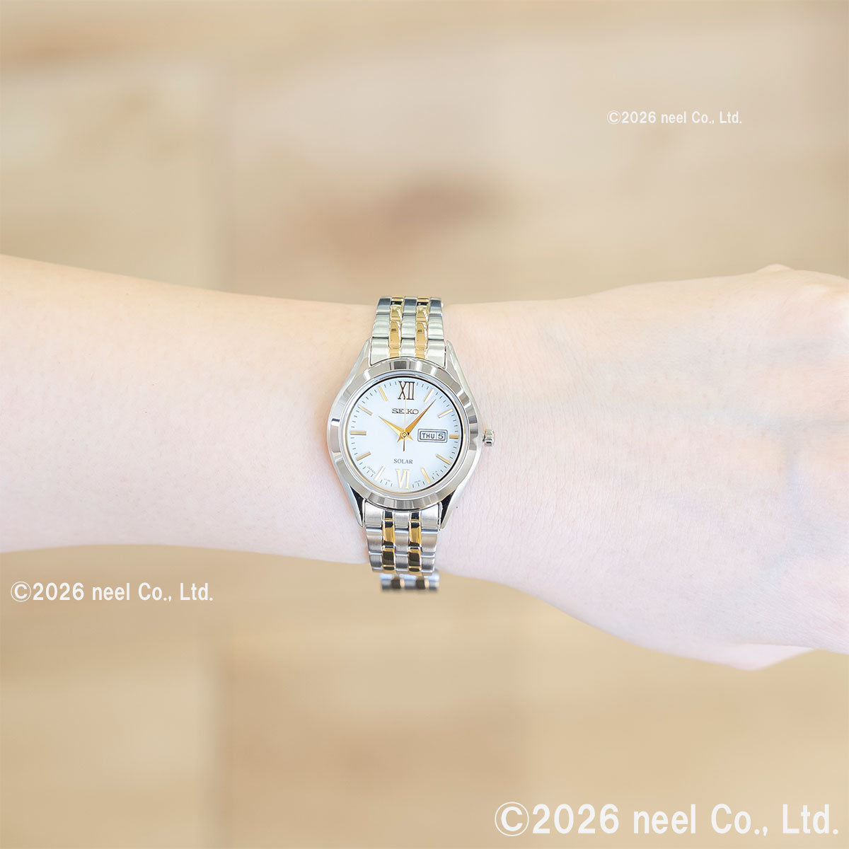 セイコー セレクション SEIKO SELECTION ソーラー 腕時計 レディース ペアウォッチ STPX033