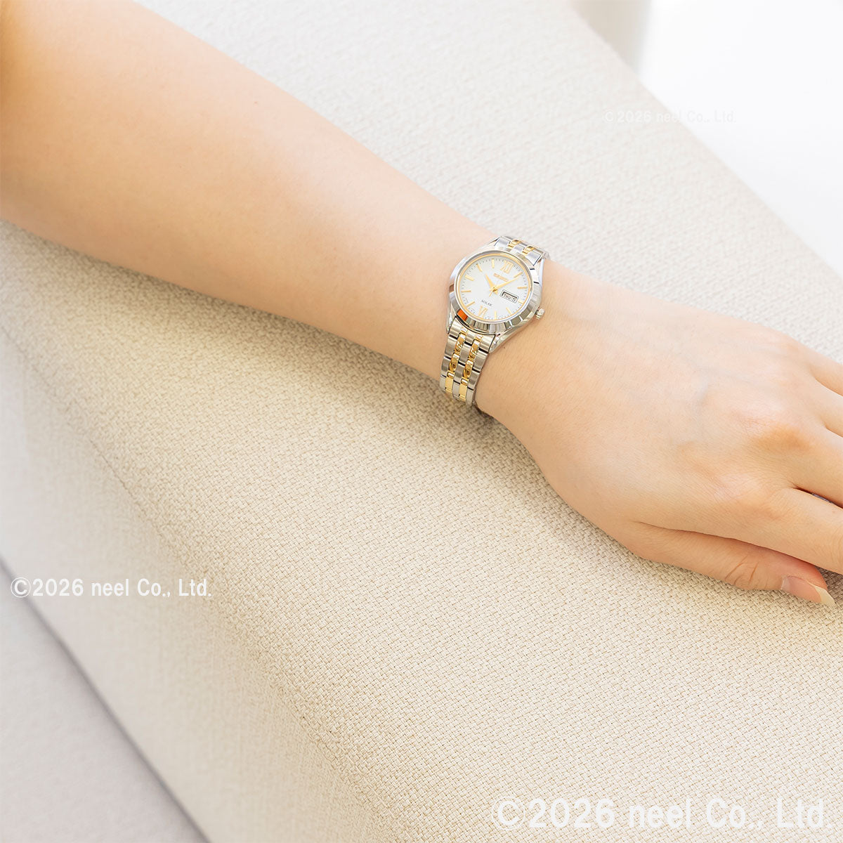 セイコー セレクション SEIKO SELECTION ソーラー 腕時計 レディース ペアウォッチ STPX033