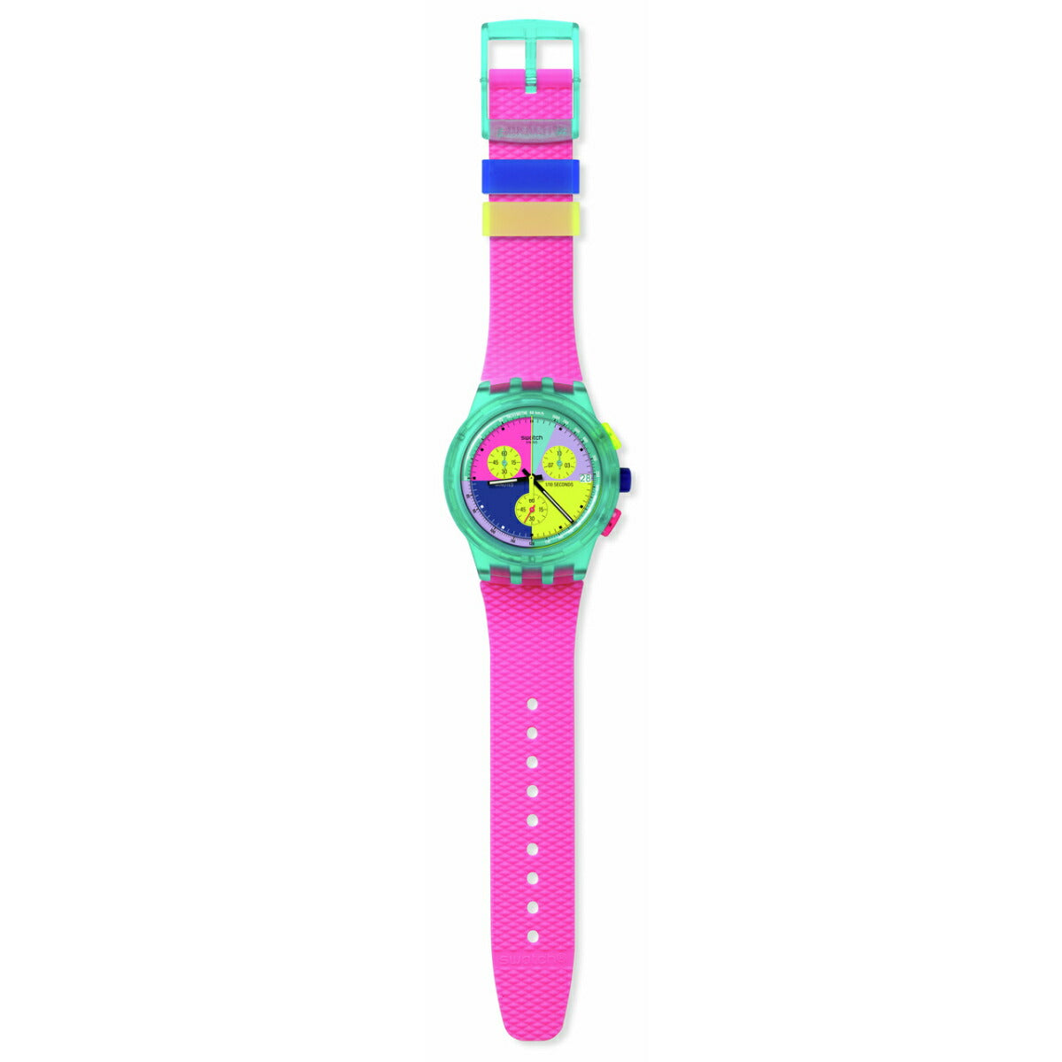 swatch スウォッチ オリジナルズ ORIGINALS SWATCH NEON FLASH ARROW 腕時計 メンズ レディース SUSG408【2024 新作】