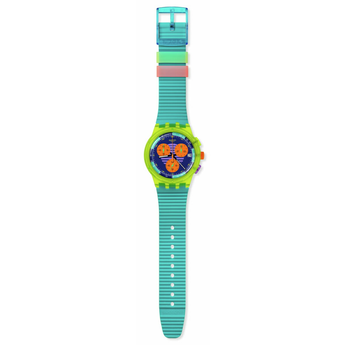 swatch スウォッチ オリジナルズ ORIGINALS SWATCH NEON WAVE 腕時計 メンズ レディース SUSJ404【2024 新作】