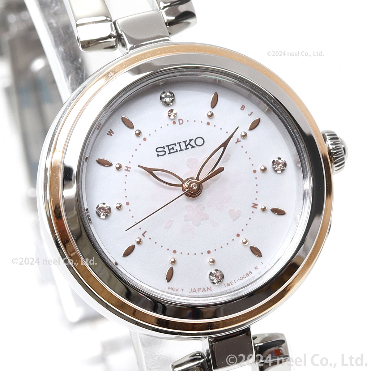 セイコー セレクション SEIKO SELECTION 電波 ソーラー 電波時計 限定モデル 腕時計 レディース SWFH142 2025 SAKURA Blooming Limited Edition 桜花爛漫【2025 新作】