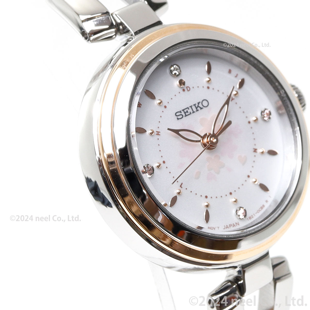 セイコー セレクション SEIKO SELECTION 電波 ソーラー 電波時計 限定モデル 腕時計 レディース SWFH142 2025 SAKURA Blooming Limited Edition 桜花爛漫【2025 新作】