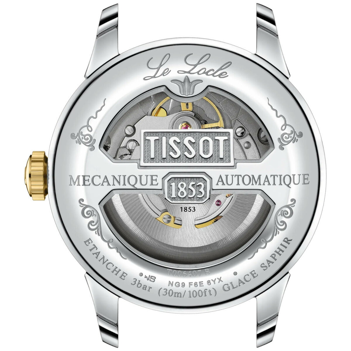 ティソ TISSOT ル ロックル LE LOCLE 39.3mm T006.407.22.093.00 腕時計 メンズ 自動巻き