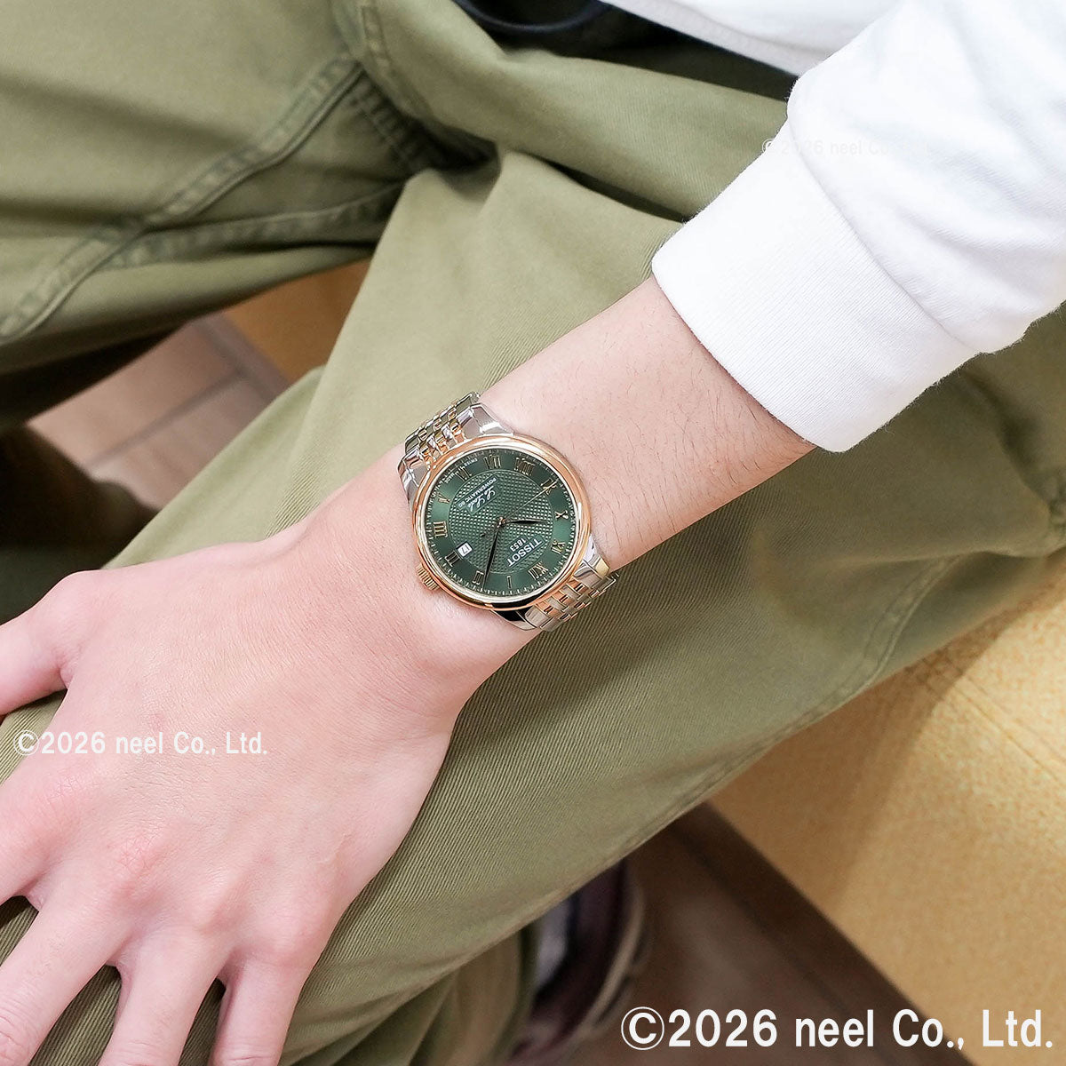 ティソ TISSOT ル ロックル LE LOCLE 39.3mm T006.407.22.093.00 腕時計 メンズ 自動巻き