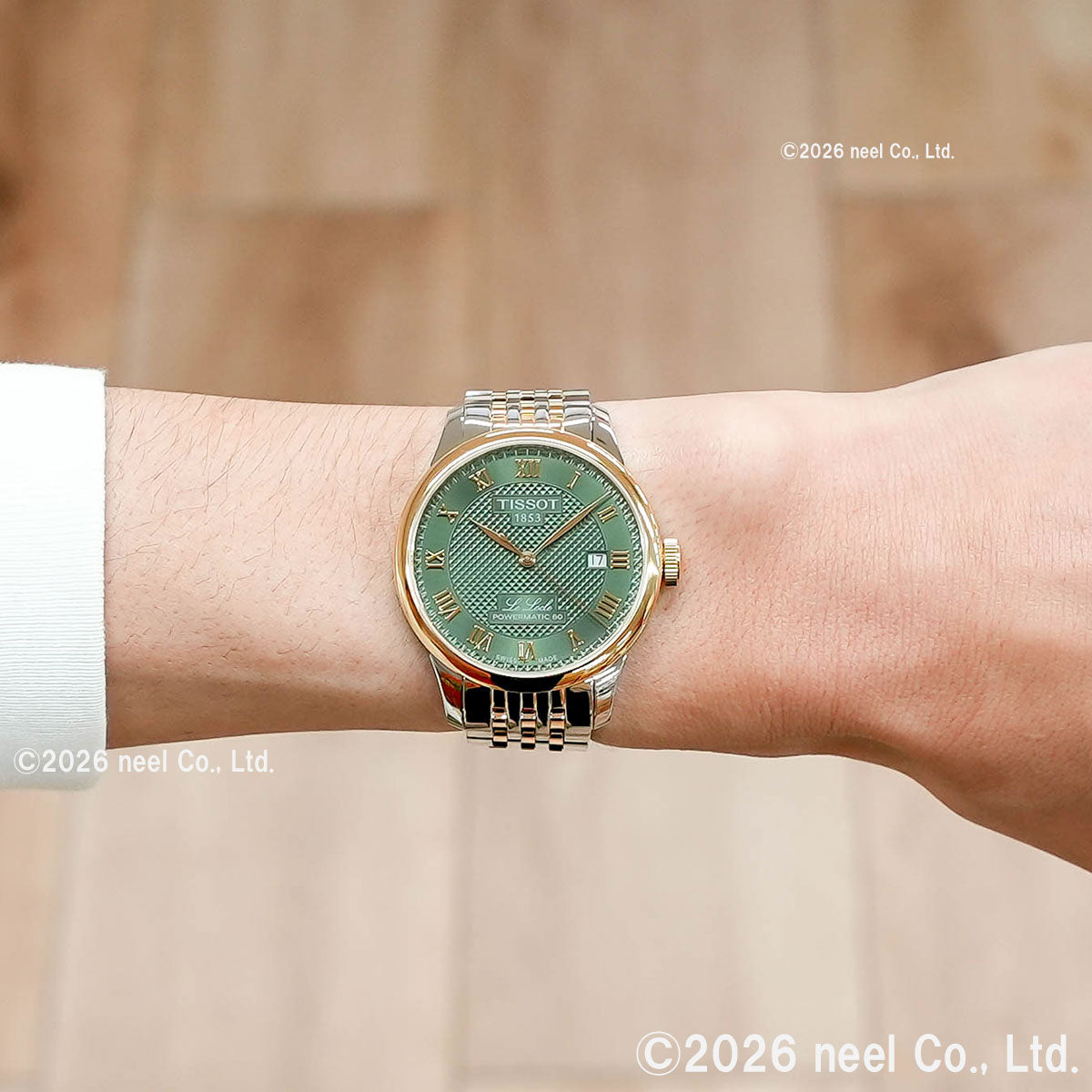 ティソ TISSOT ル ロックル LE LOCLE 39.3mm T006.407.22.093.00 腕時計 メンズ 自動巻き