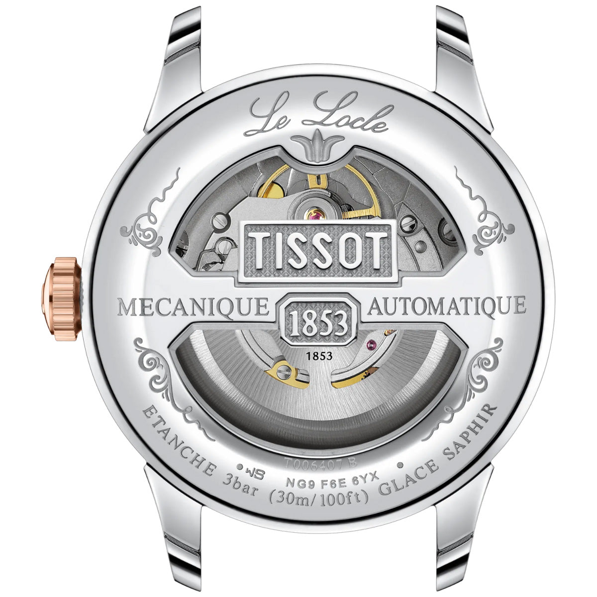 ティソ TISSOT ル ロックル LE LOCLE 39.3mm T006.407.22.093.01 腕時計 メンズ 自動巻き【2025 新作】