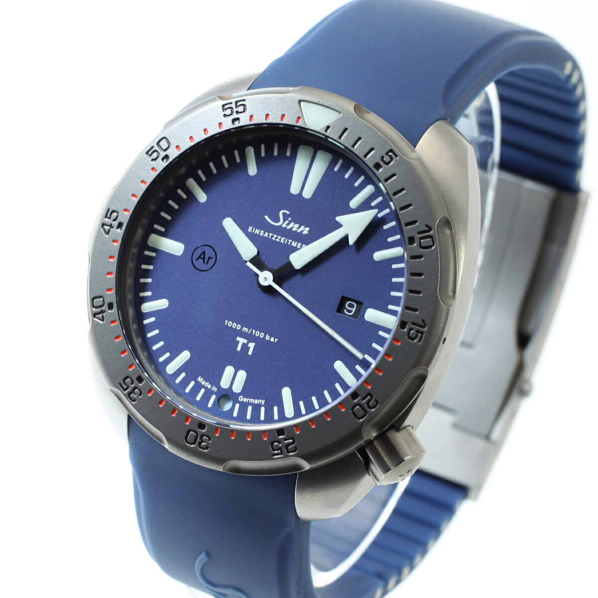 【60回分割手数料無料！】Sinn ジン T1.B（EZM14） 自動巻き 腕時計 メンズ Diving Watches ダイバーズウォッチ シリコンストラップ ドイツ製