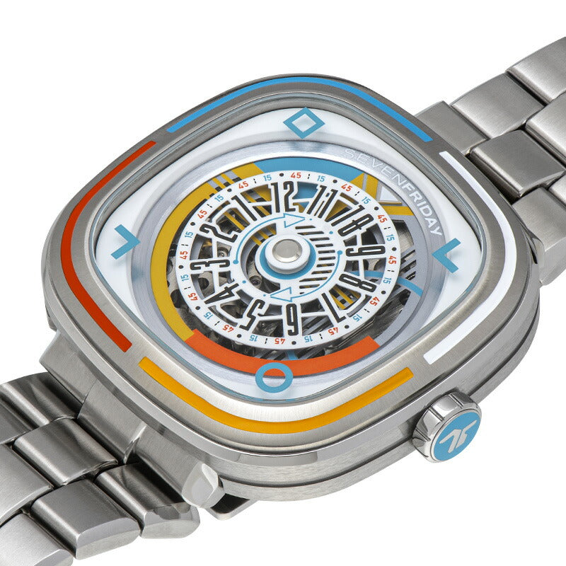 セブンフライデー SEVENFRIDAY T1/08 Bauhaus Inspired T-Series 腕時計 メンズ 自動巻き