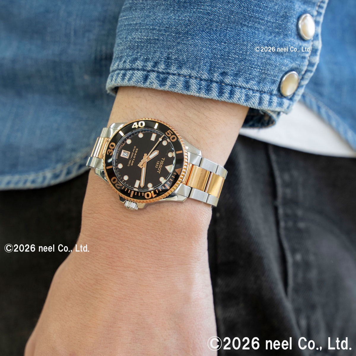 ティソ TISSOT シースター SEASTAR 1000 クォーツ 36MM T120.210.22.051.01 腕時計 レディース【60回分割手数料無料！】
