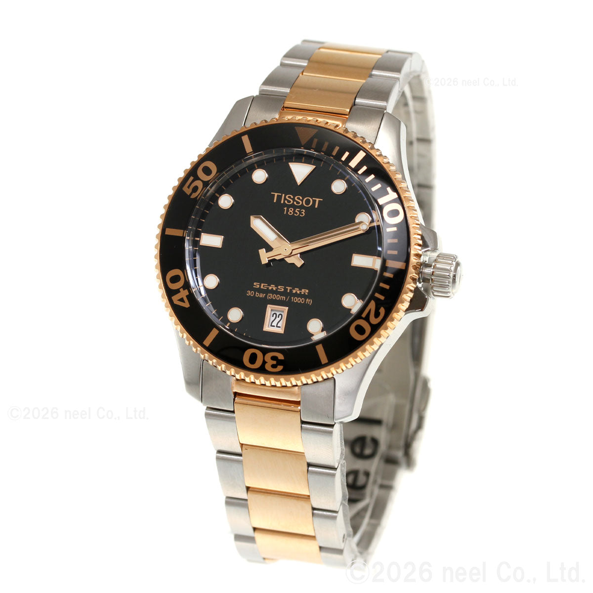 ティソ TISSOT シースター SEASTAR 1000 クォーツ 36MM T120.210.22.051.01 腕時計 レディース【60回分割手数料無料！】