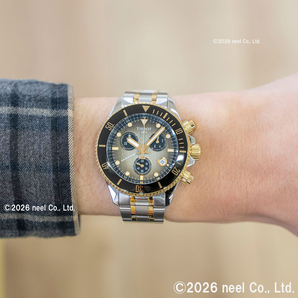 ティソ TISSOT シースター 1000 SEASTAR クォーツ クロノグラフ 38mm T120.217.22.061.00 腕時計 メンズ レディース