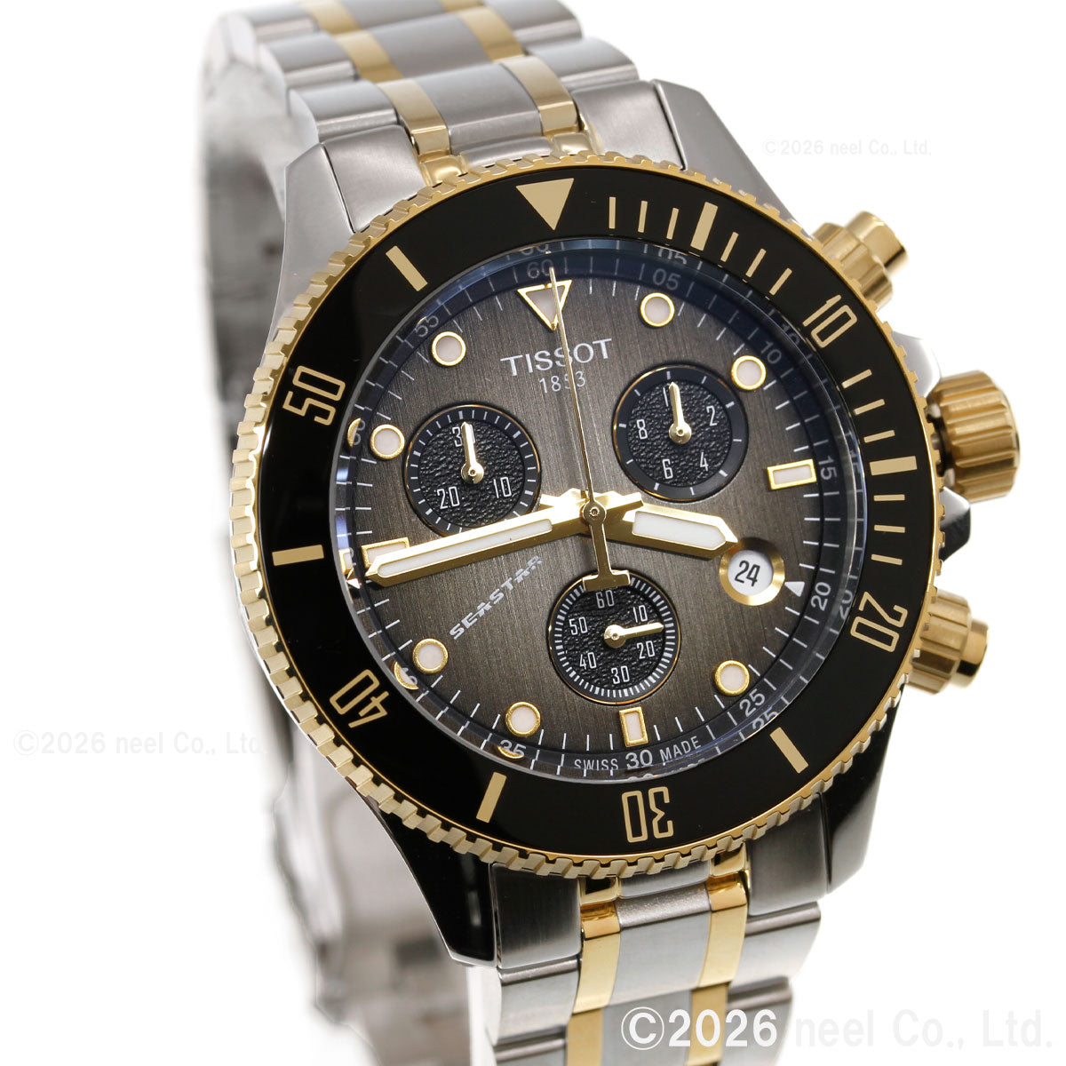 ティソ TISSOT シースター 1000 SEASTAR クォーツ クロノグラフ 38mm T120.217.22.061.00 腕時計 メンズ レディース