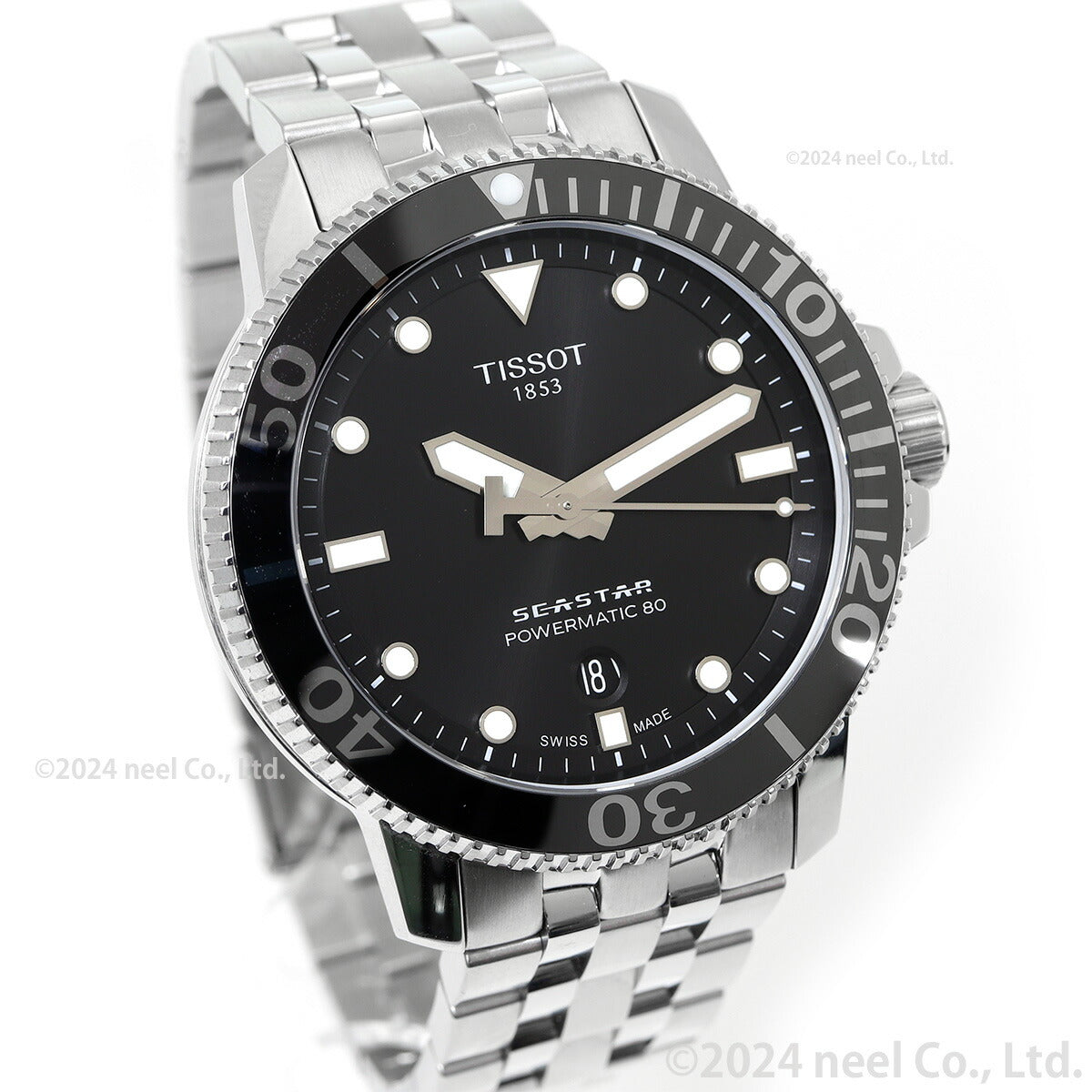 【36回分割手数料無料！】ティソ TISSOT 腕時計 メンズ シースター 1000 オートマティック SEASTAR 1000 POWERMATIC 80 自動巻き T120.407.11.051.00