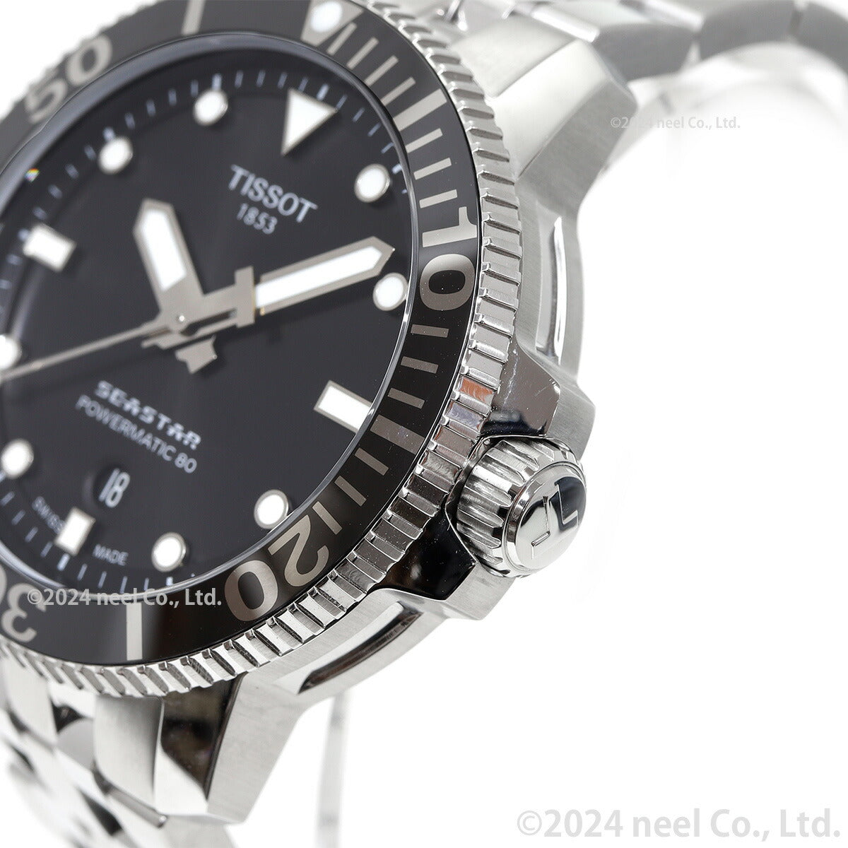 【36回分割手数料無料！】ティソ TISSOT 腕時計 メンズ シースター 1000 オートマティック SEASTAR 1000 POWERMATIC 80 自動巻き T120.407.11.051.00