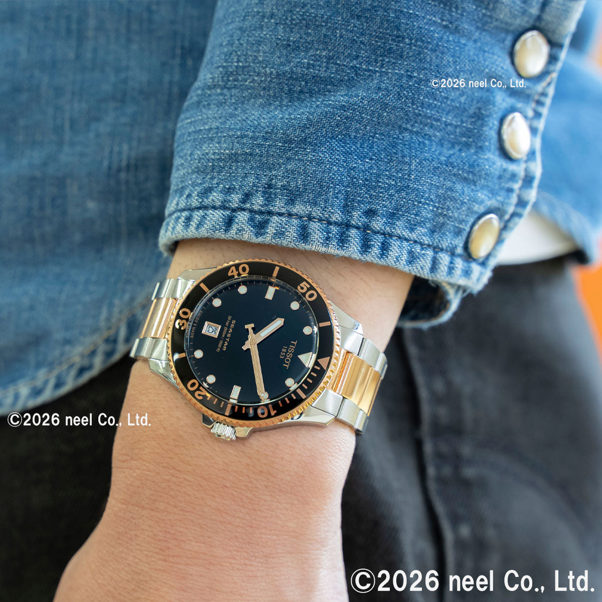 ティソ TISSOT シースター SEASTAR 1000 クォーツ 40MM T120.410.22.051.01 腕時計 メンズ レディース【60回分割手数料無料！】