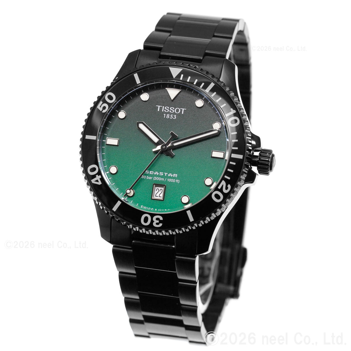 ティソ TISSOT シースター SEASTAR 1000 クォーツ 40MM T120.410.33.091.00 腕時計 メンズ レディース【60回分割手数料無料！】