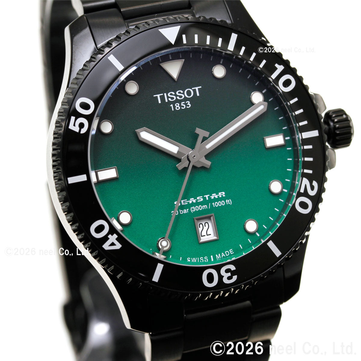 ティソ TISSOT シースター SEASTAR 1000 クォーツ 40MM T120.410.33.091.00 腕時計 メンズ レディース【60回分割手数料無料！】