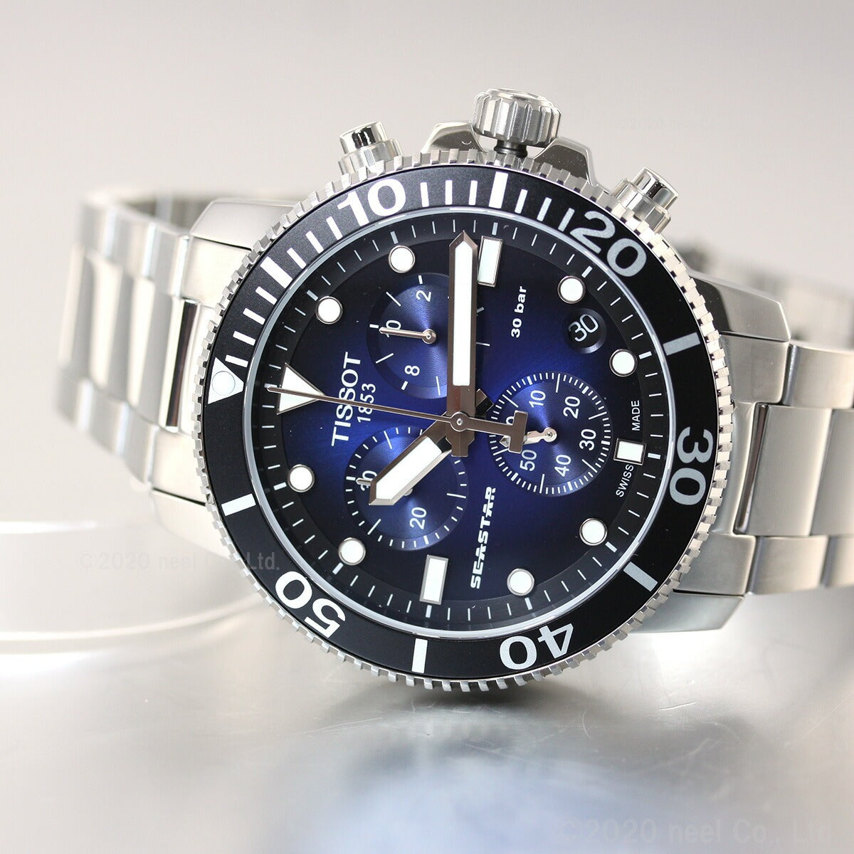 ティソ TISSOT 腕時計 メンズ シースター 1000 クロノグラフ SEASTAR 1000 CHRONOGRAPH T120.417.11.041.01【60回分割手数料無料！】