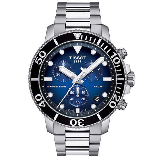 ティソ TISSOT 腕時計 メンズ シースター 1000 クロノグラフ SEASTAR 1000 CHRONOGRAPH T120.417.11.041.01【60回分割手数料無料！】