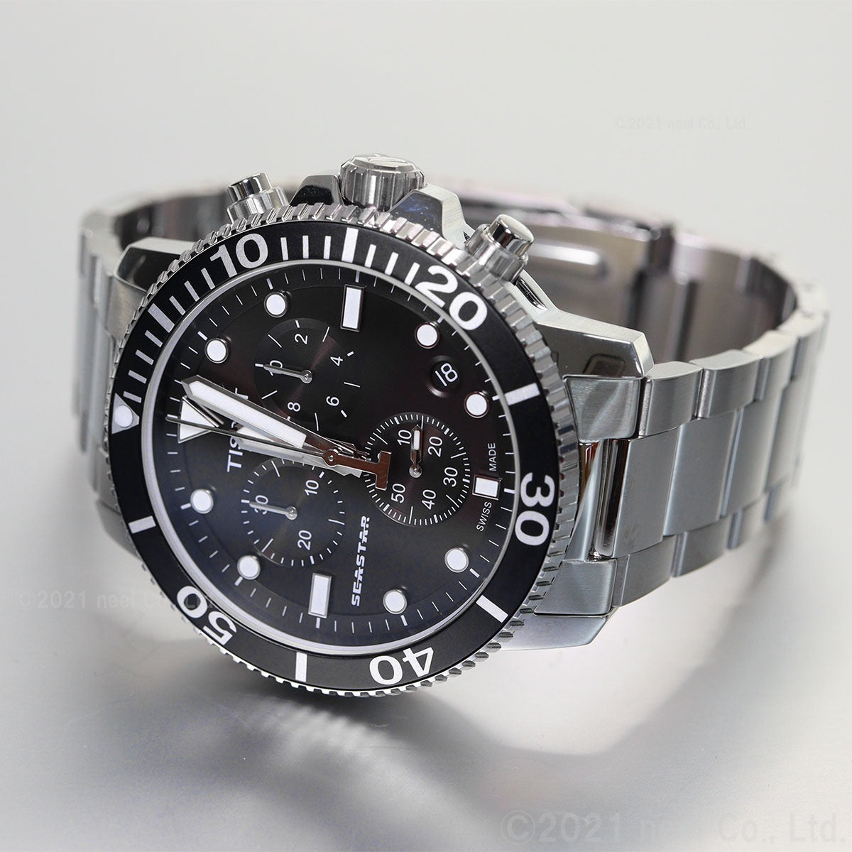 ティソ TISSOT 腕時計 メンズ シースター 1000 クロノグラフ SEASTAR 1000 CHRONOGRAPH T120.417.11.051.00【60回分割手数料無料！】