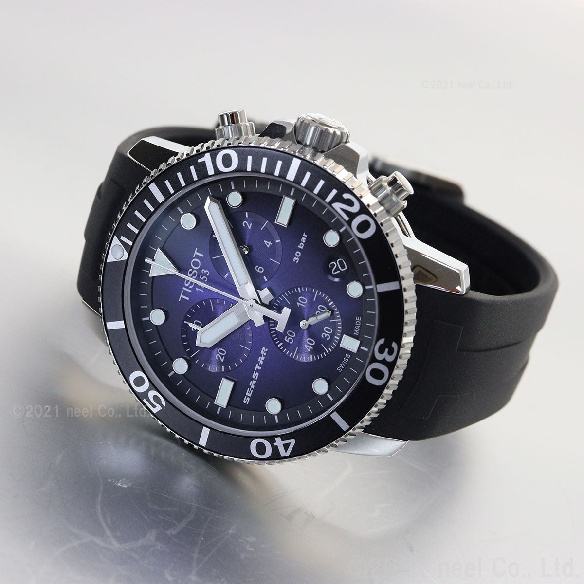 ティソ TISSOT 腕時計 メンズ シースター 1000 クロノグラフ SEASTAR 1000 CHRONOGRAPH T120.417.17.041.00
