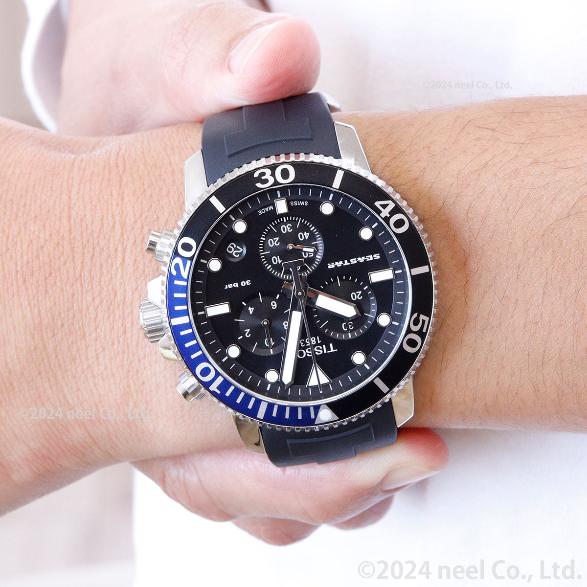 ティソ TISSOT 腕時計 メンズ シースター 1000 クロノグラフ SEASTAR 1000 CHRONOGRAPH T120.417 –  neel selectshop