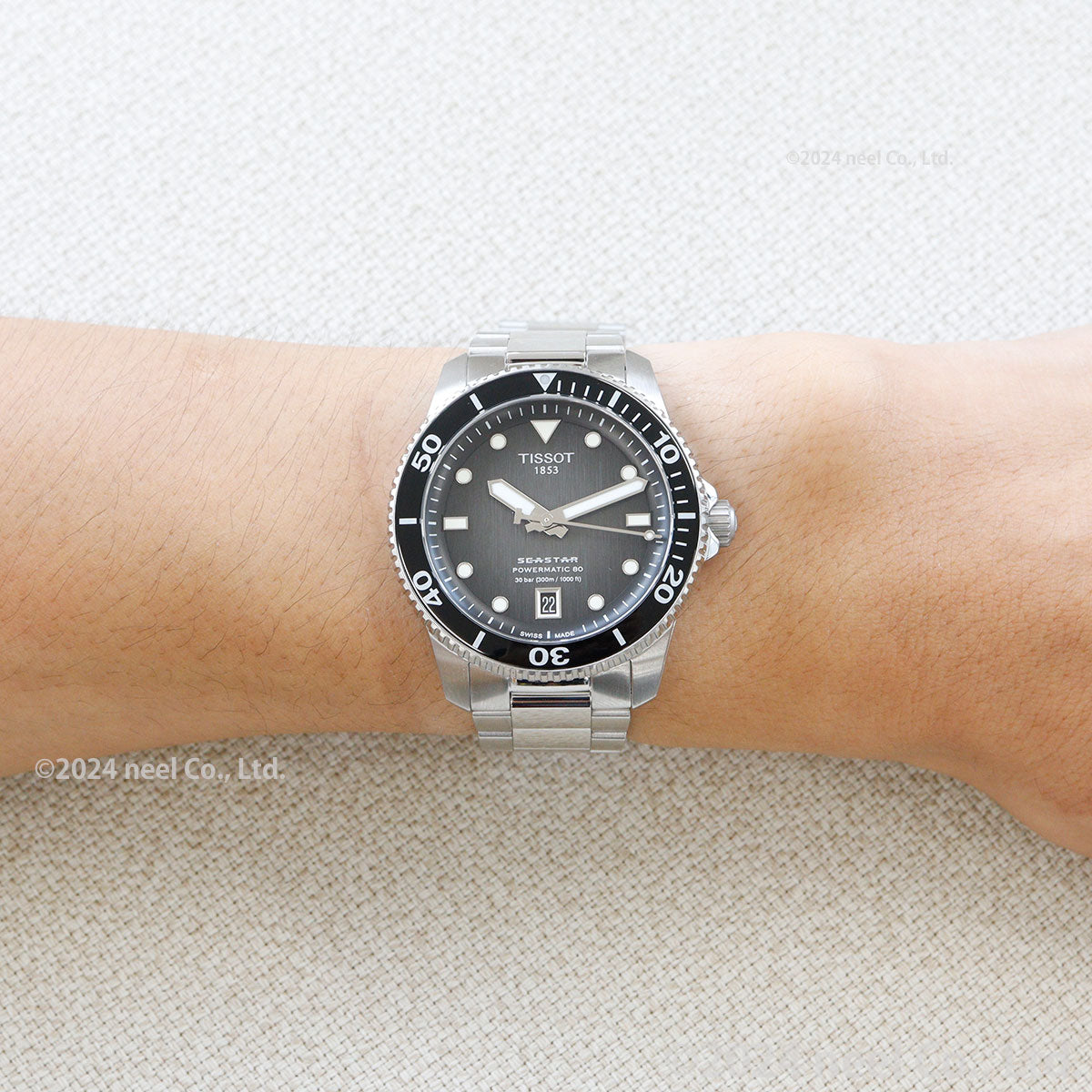 ティソ TISSOT シースター SEASTAR 1000 パワーマティック 80 40mm T120.807.11.051.00 腕時計 –  neel selectshop