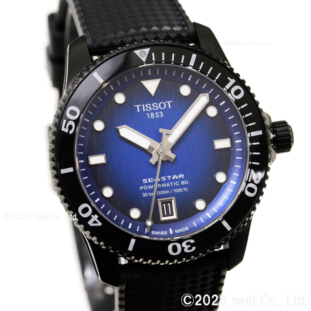 ティソ TISSOT シースター SEASTAR 1000 パワーマティック 80 40mm T120.807.37.041.00 腕時計 メンズ レディース 自動巻き【60回分割手数料無料！】