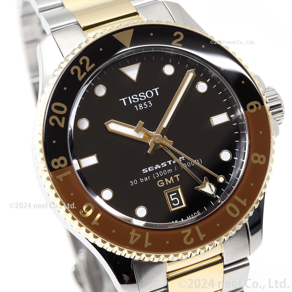 ティソ TISSOT シースター SEASTAR 1000 クオーツ GMT T120.852.22.051.00 腕時計 メンズ【2024 新作】【36回無金利ローン】