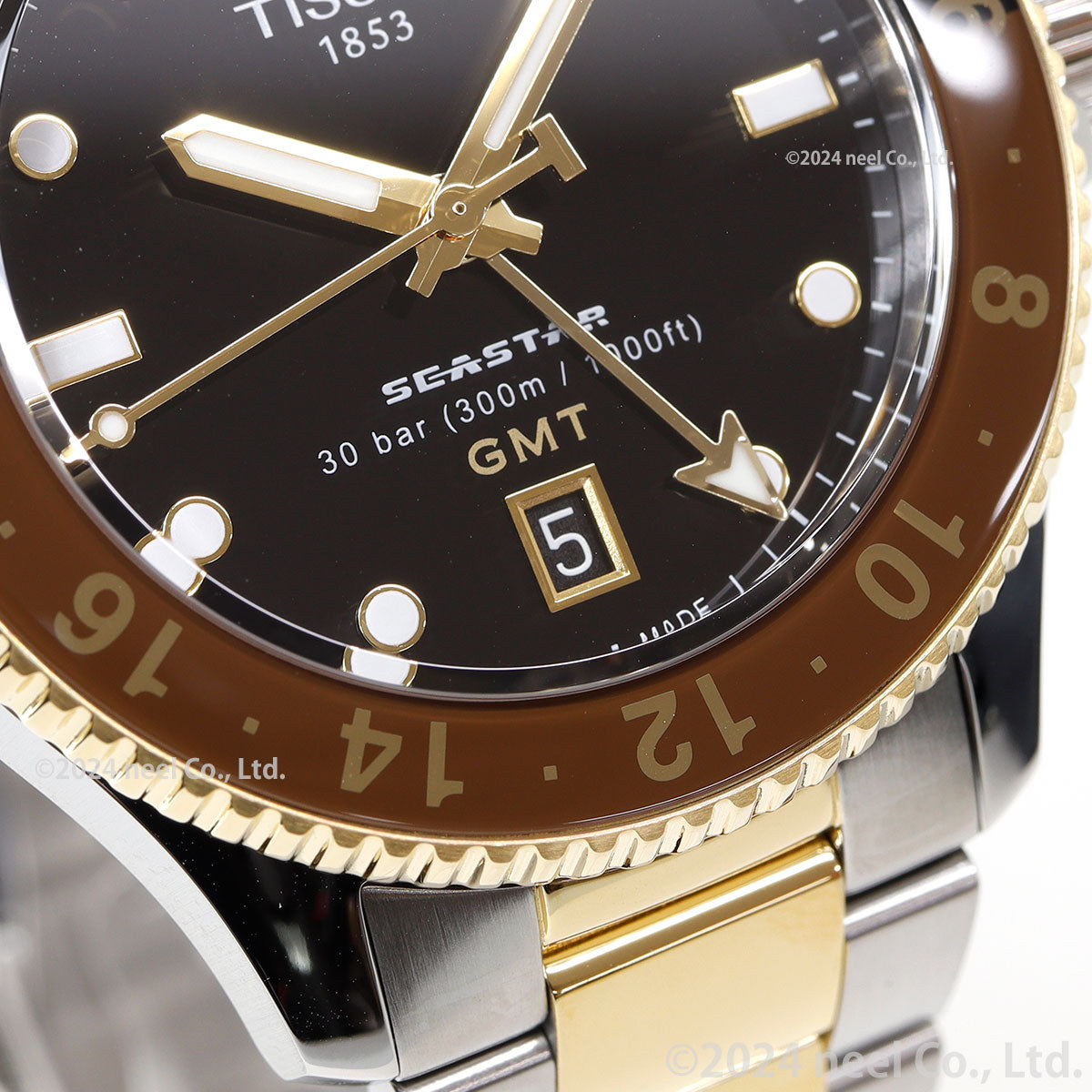 ティソ TISSOT シースター SEASTAR 1000 クオーツ GMT T120.852.22.051.00 腕時計 メンズ【2024 新作】【36回無金利ローン】