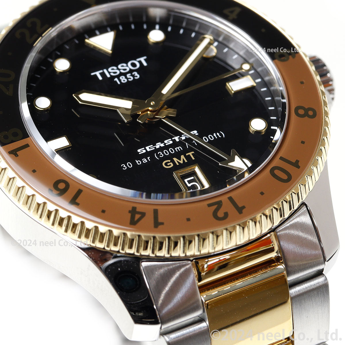 ティソ TISSOT シースター SEASTAR 1000 クオーツ GMT T120.852.22.051.00 腕時計 メンズ【2024 新作】【36回無金利ローン】