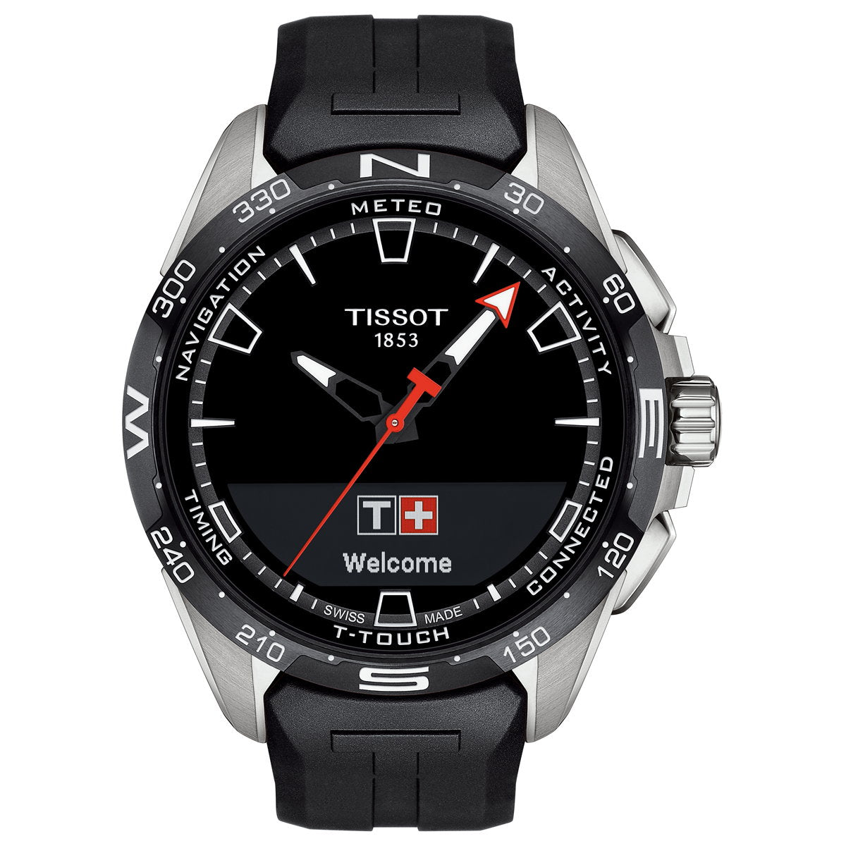 T1214204705100 ティソ TISSOT TISSOT T-タッチ コネクト ソーラー 腕時計 メンズ スマートフォン連動 T121.420.47.051.00【60回分割手数料無料！】
