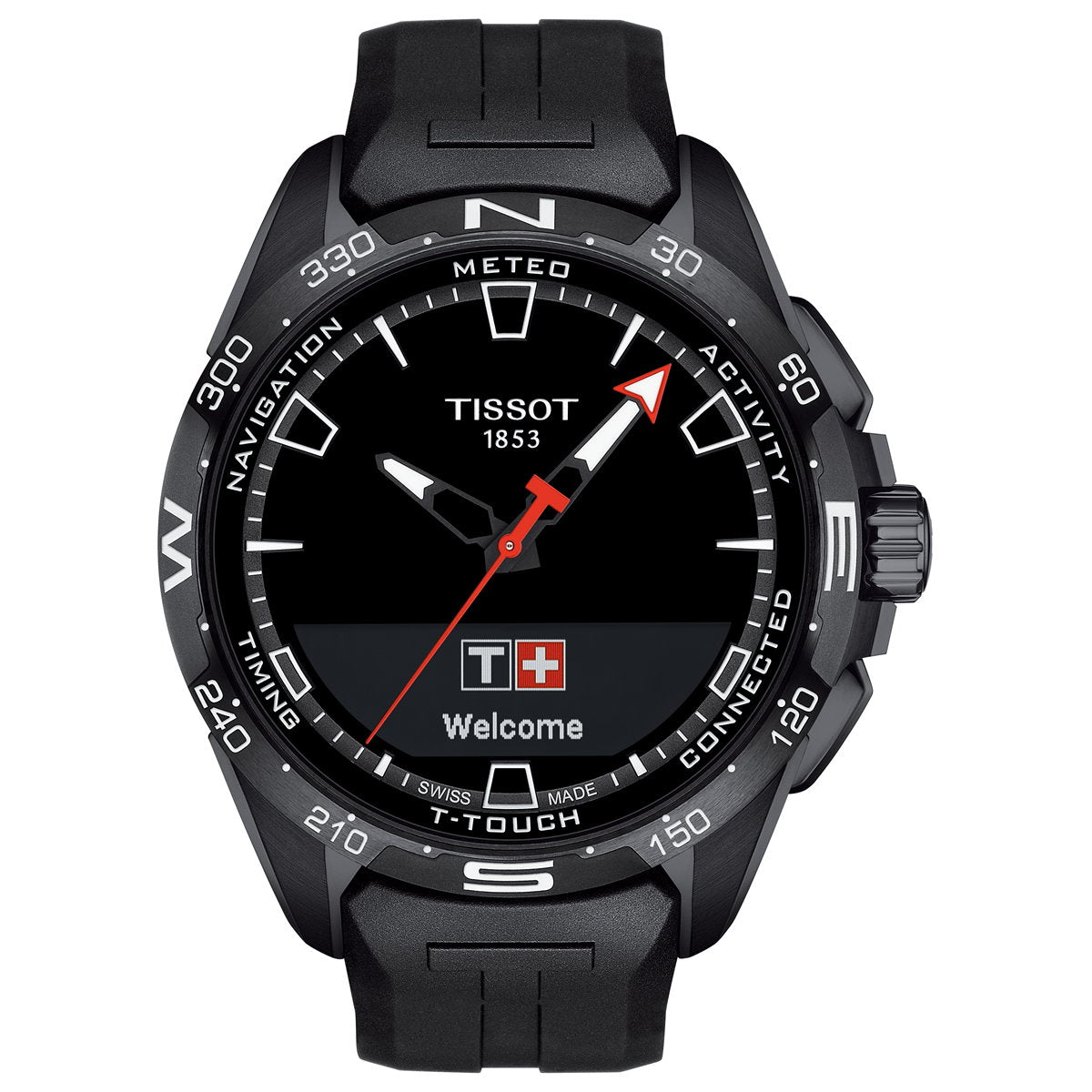 T1214204705103 ティソ TISSOT TISSOT T-タッチ コネクト ソーラー スマートフォン連動 T121.420.47.051.03 腕時計 メンズ チタン【60回分割手数料無料！】