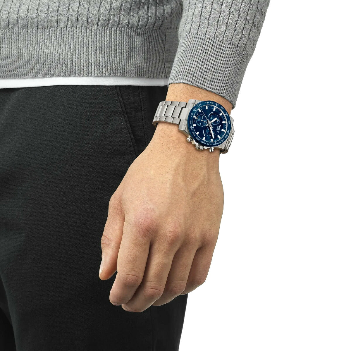 ティソ TISSOT スーパースポーツ クロノグラフ SUPERSPORT CHRONO 42mm T125.417.11.041.00 腕時計 メンズ【2026 新作】【60回分割手数料無料！】