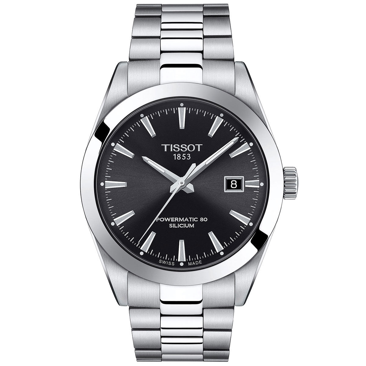 ティソ TISSOT 腕時計 メンズ ジェントルマン パワーマティック 80 シリシウム GENTLEMAN POWERMATIC 80 SILICIUM 自動巻き T127.407.11.051.00【60回分割手数料無料！】