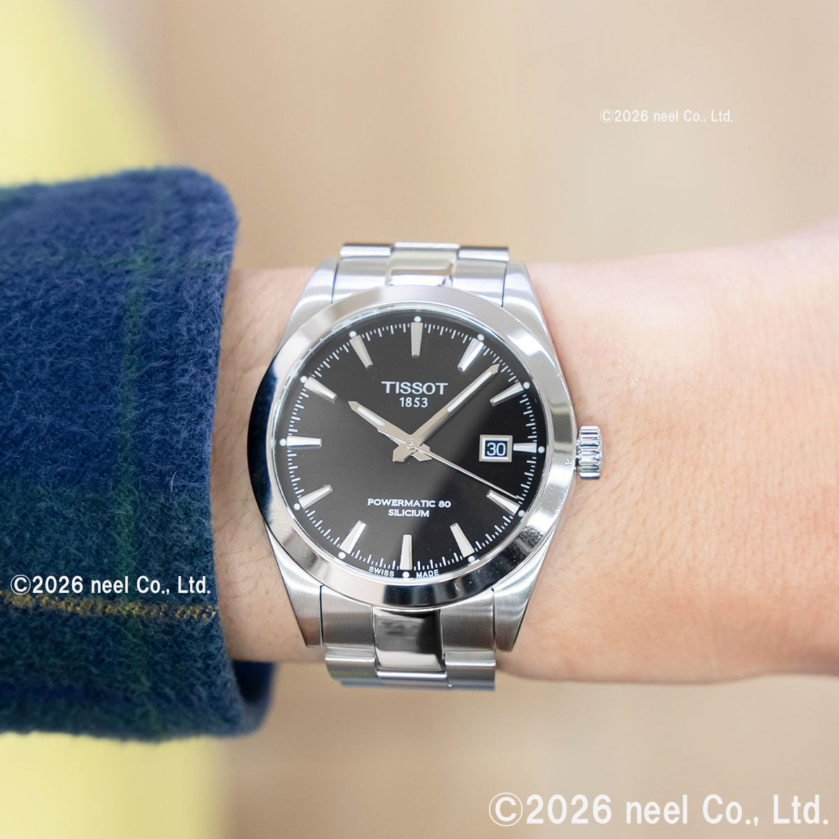ティソ TISSOT 腕時計 メンズ ジェントルマン パワーマティック 80 シリシウム GENTLEMAN POWERMATIC 80 SILICIUM 自動巻き T127.407.11.051.00【60回分割手数料無料！】