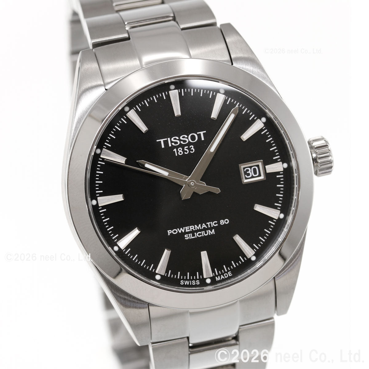 ティソ TISSOT 腕時計 メンズ ジェントルマン パワーマティック 80 シリシウム GENTLEMAN POWERMATIC 80 SILICIUM 自動巻き T127.407.11.051.00【60回分割手数料無料！】